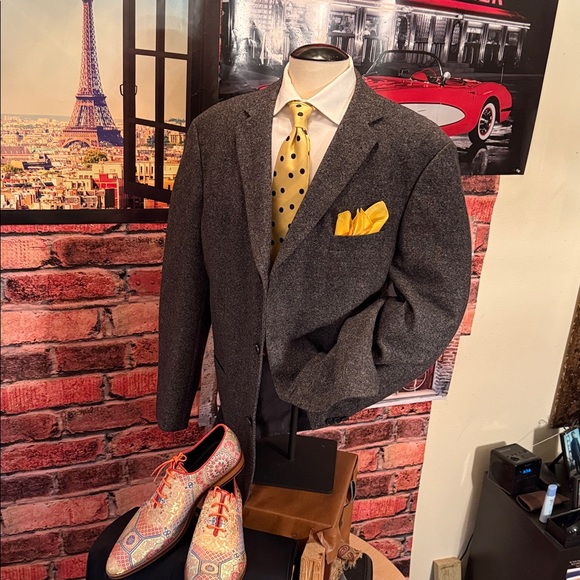 Hugo Boss Charcoal Textured Jacket - Picture 16 of 17